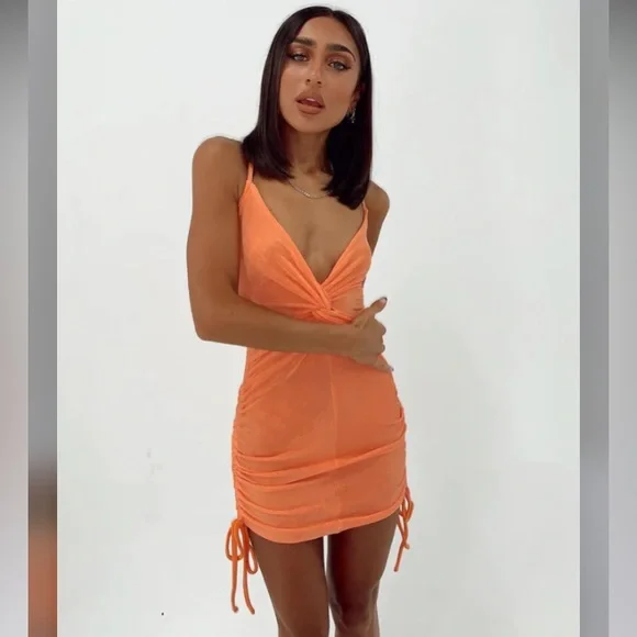 strapless open back dress Dream Dress main image 1